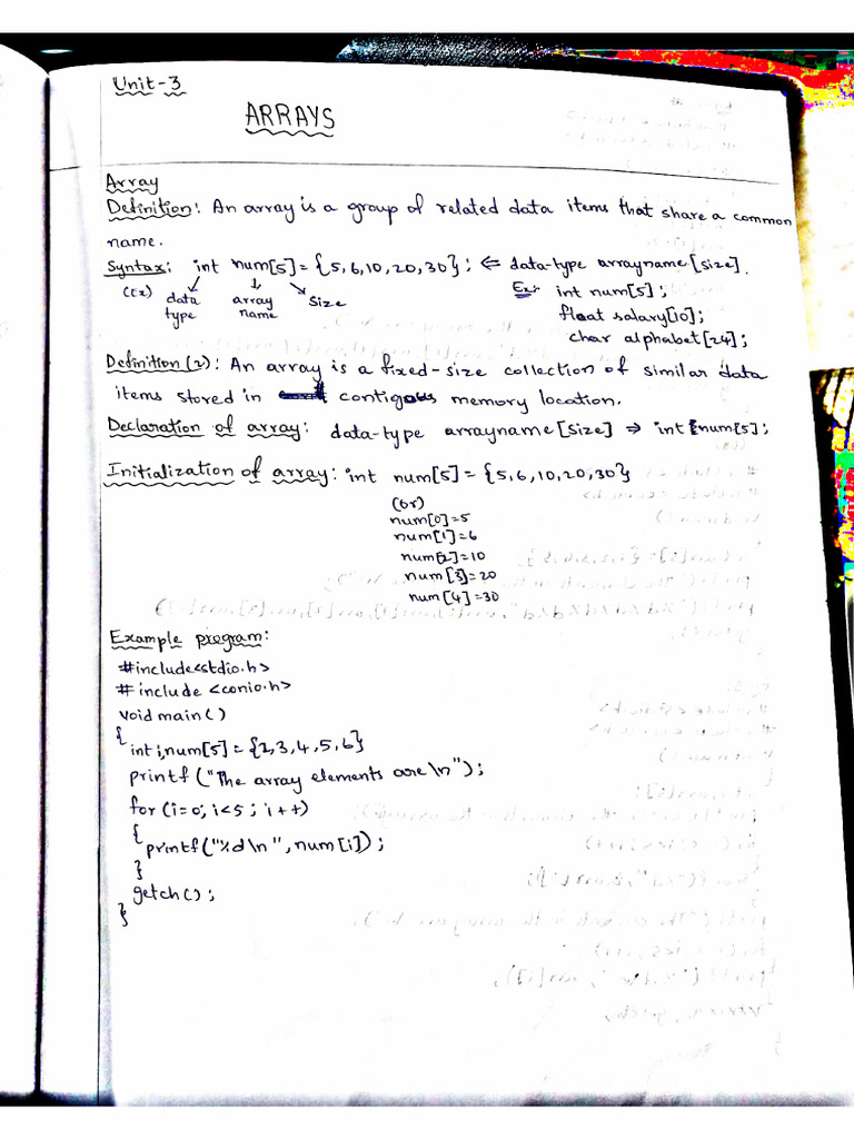 IP Unit 3 and 5 Notes - Compressed 2 | PDF