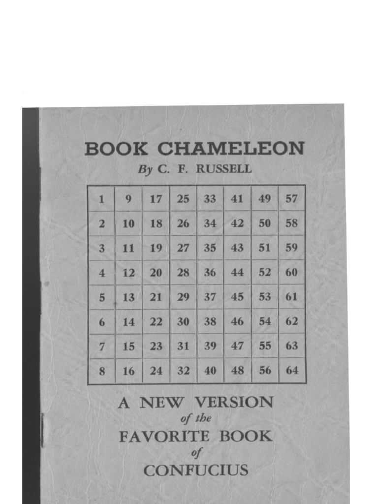 Book chameleon pdf yin and yang truth