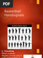 Basketball Referee Signal Guide | PDF | Ball Games | Sports Rules And ...