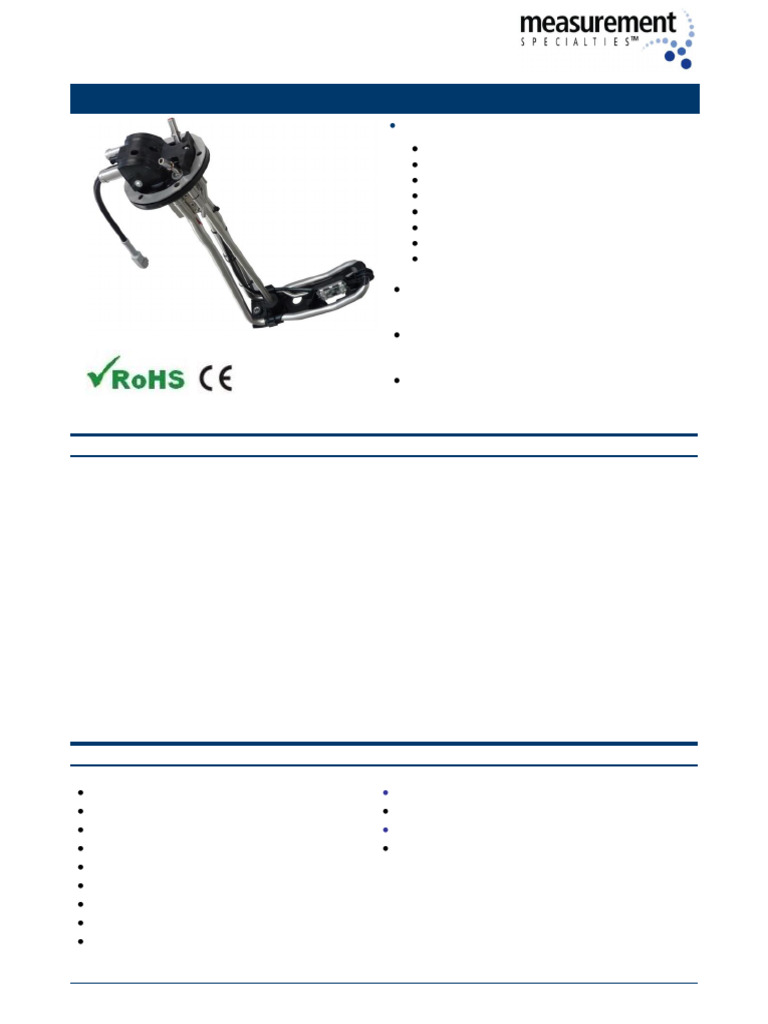 Urea Quality Sensor Pricing and Specs | PDF | Electrical Engineering