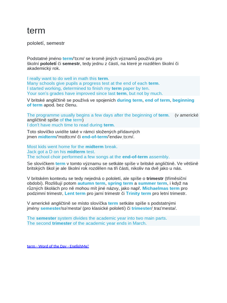 Term | PDF