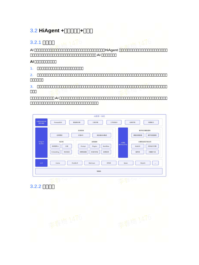 HiAgent 智慧科教云混合部署一体机 | PDF