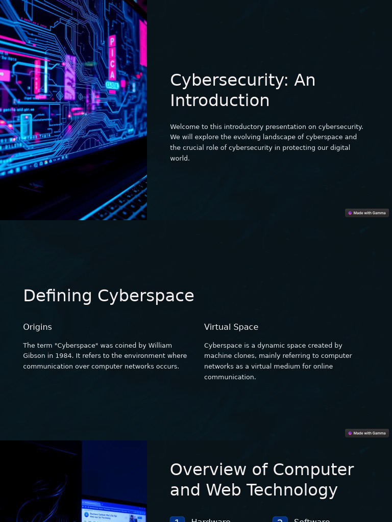 Cybersecurity an Introduction | PDF | World Wide Web | Internet & Web