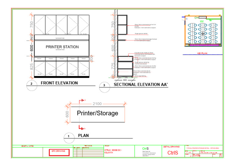 Office Printer Storage Details | PDF