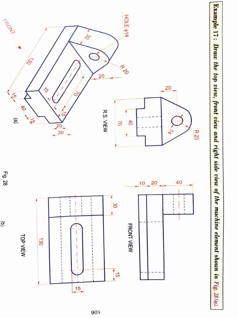 Vee Block Technical Drawing Guide | PDF