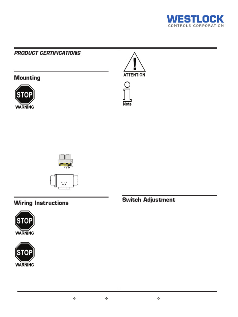 C1 D1 Proximity Switch Installation Guide | PDF | Switch | Electrical ...