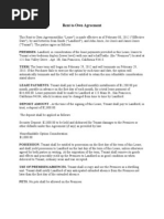 Download Rent to Own Agreement by RocketLawyer SN82508701 doc pdf