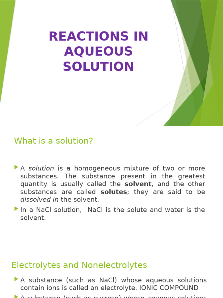 Classifying Electrolytes in Solutions | PDF | Ion | Acid