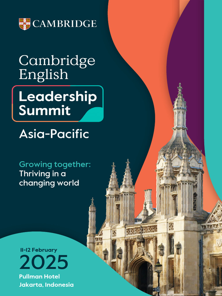 Cambridge English Leadership Summit 2025 | PDF