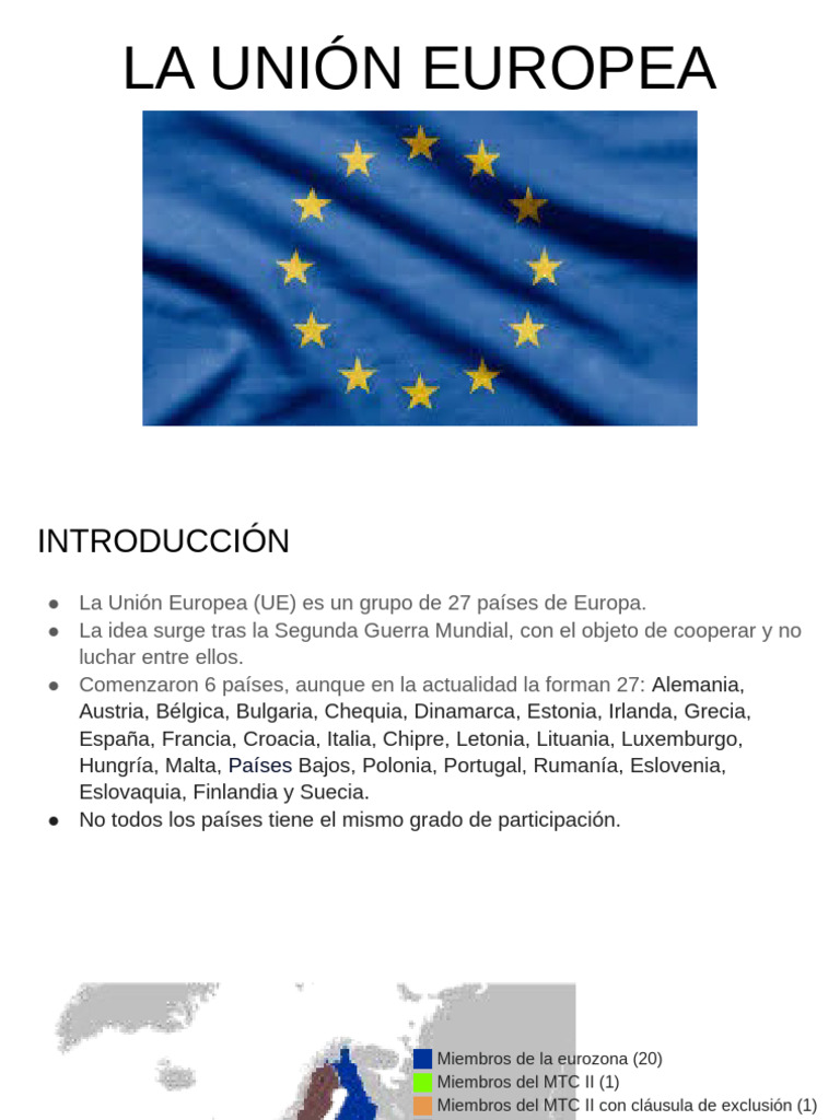 Guía de la Unión Europea | PDF | Europa | Euro