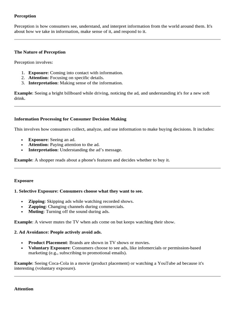 Influencing Consumer Perception | PDF | Perception | Brand