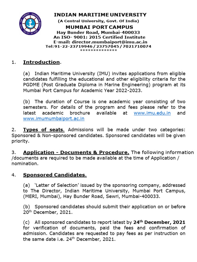 Application Form for PGDME Jan 2022_18112021 | PDF | Indemnity | Negligence