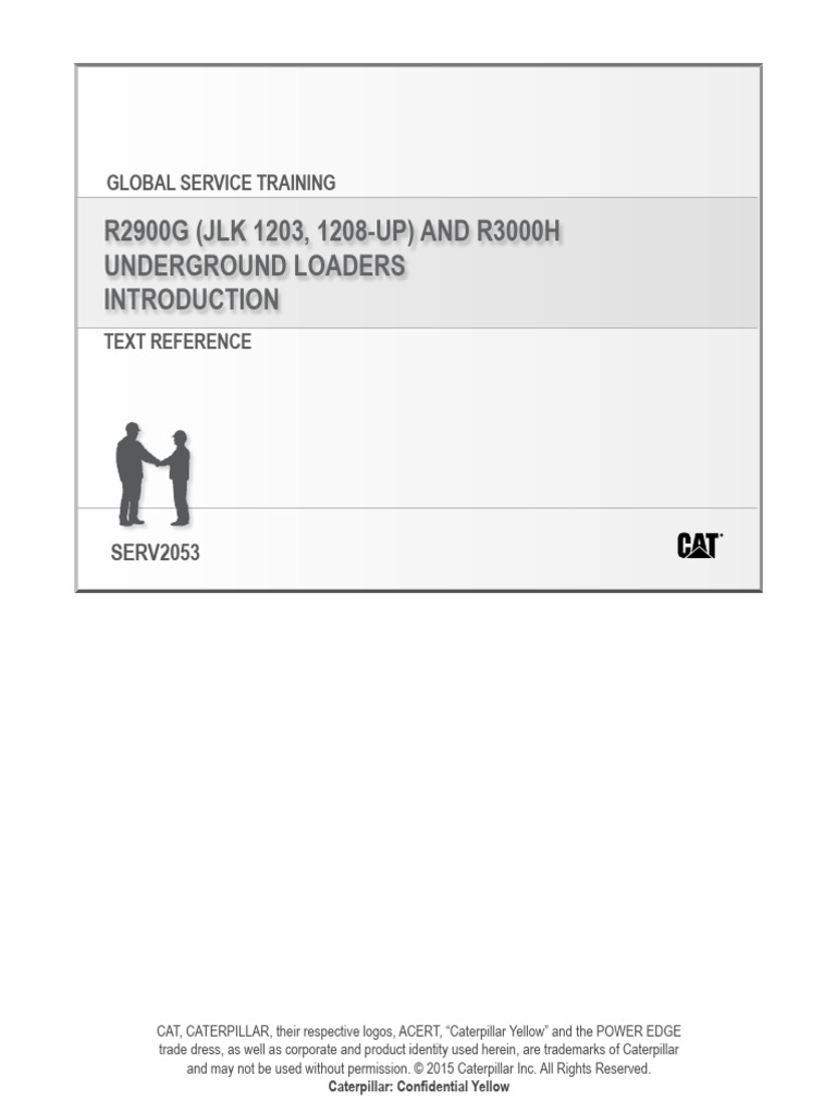 R3000H Underground Loader Intro en TXT-Instructor | PDF