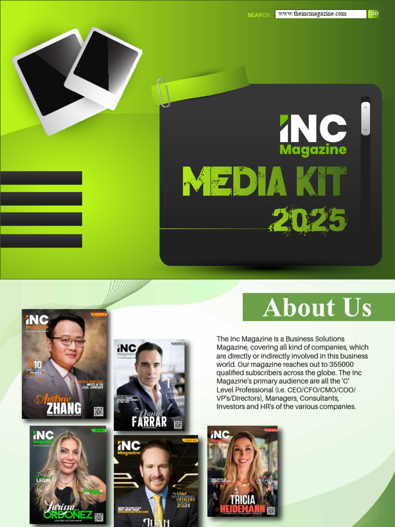 Inc Magazine Media Kit 2025 | PDF | Leadership | Business