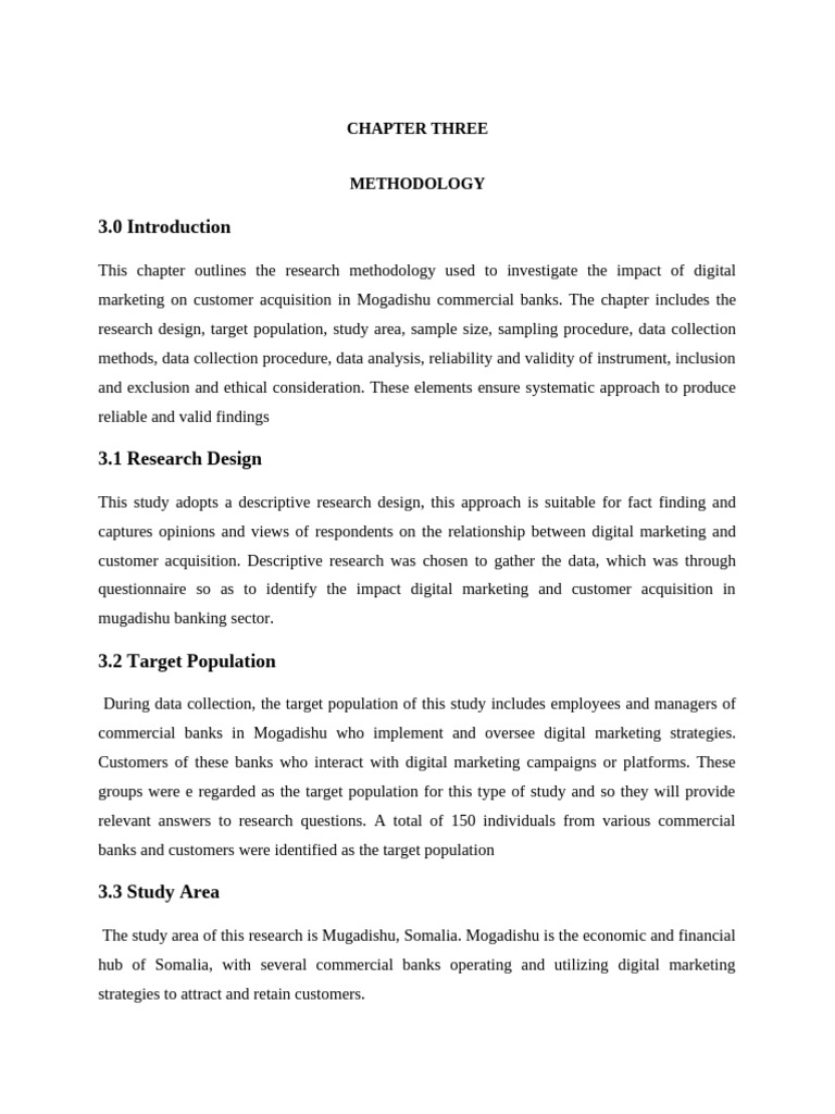 Digital Marketing Impact on Banking Customers | PDF | Sampling ...