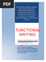 Functional Writing Guide for Students | PDF