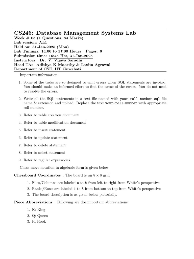 Week 05 | PDF