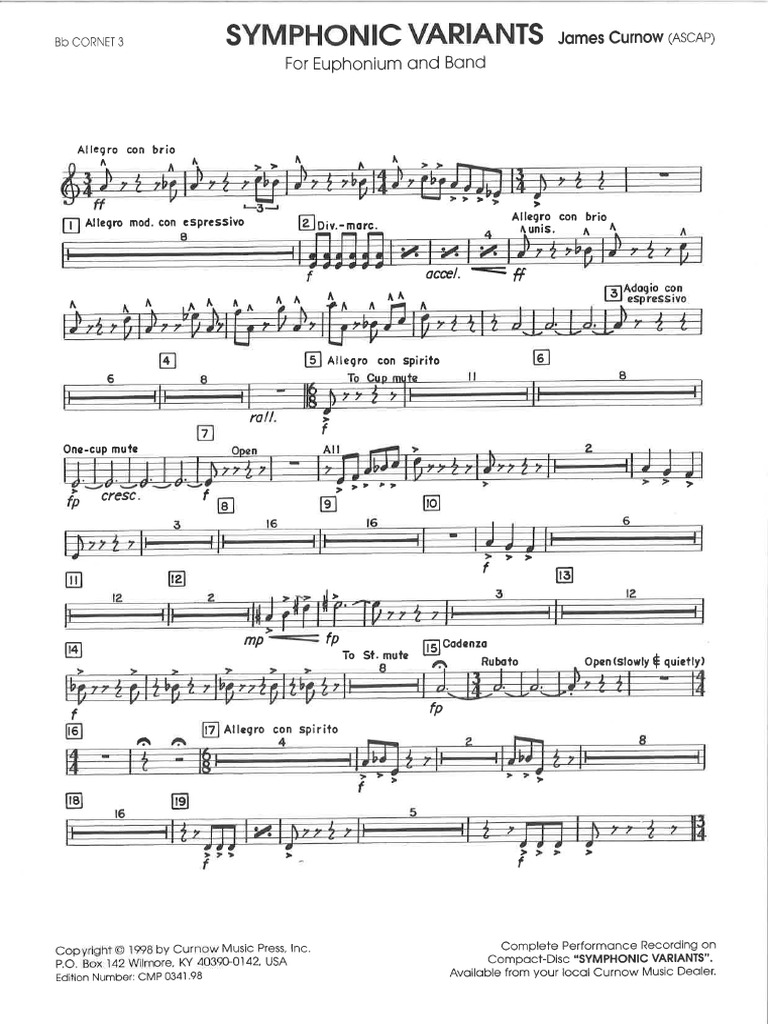 Curnow Cornet 3 Pdf