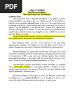 Chapter Summaries of A Tale of Two Cities | PDF | A Tale Of Two Cities