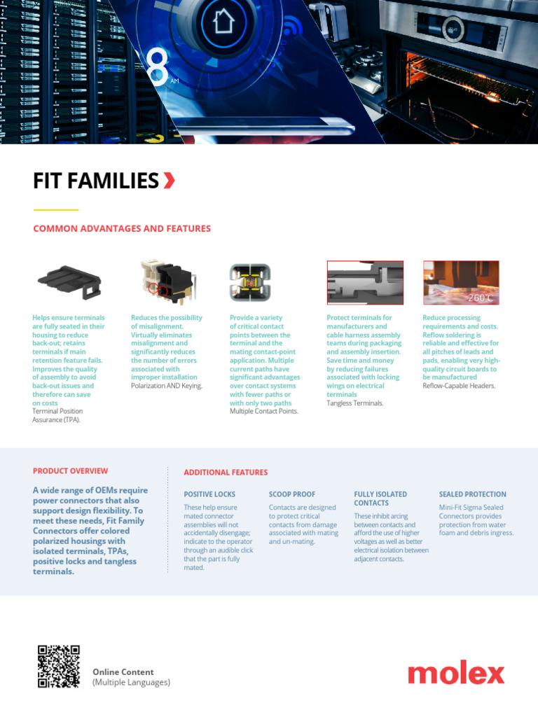Fit Family Connectors Overview | PDF | Electrical Connector ...