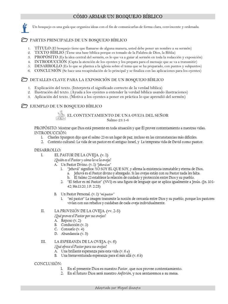 Armar Un Bosquejo Bíblico 2025 - 024252 | PDF | Biblia | Salmos