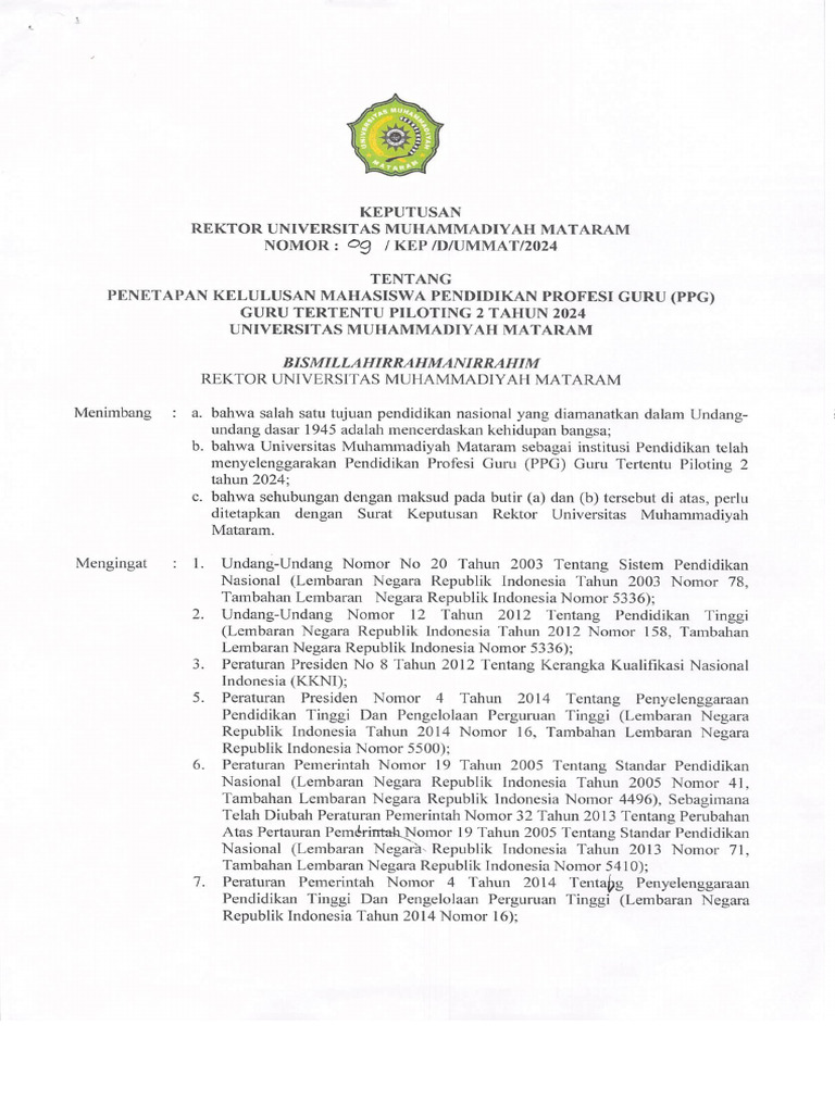 PPG Revisi | PDF