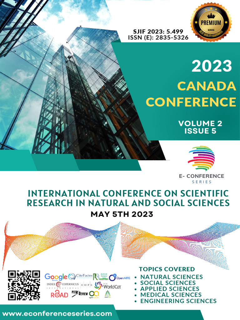 International Conference on Sciences 2023 | PDF | Linguistics | Social ...