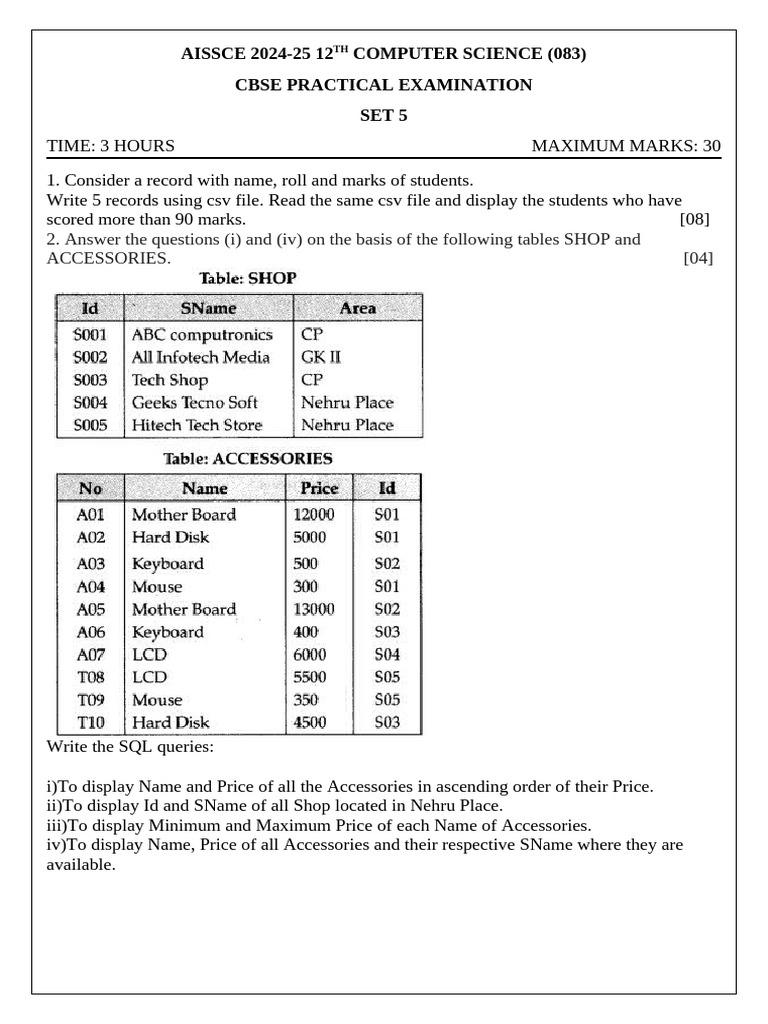 Set 5 | PDF