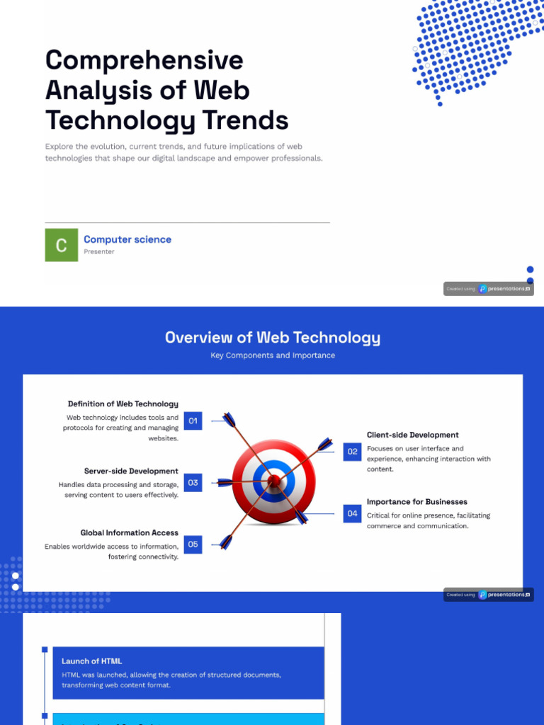Comprehensive Analysis of Web Technology | PDF