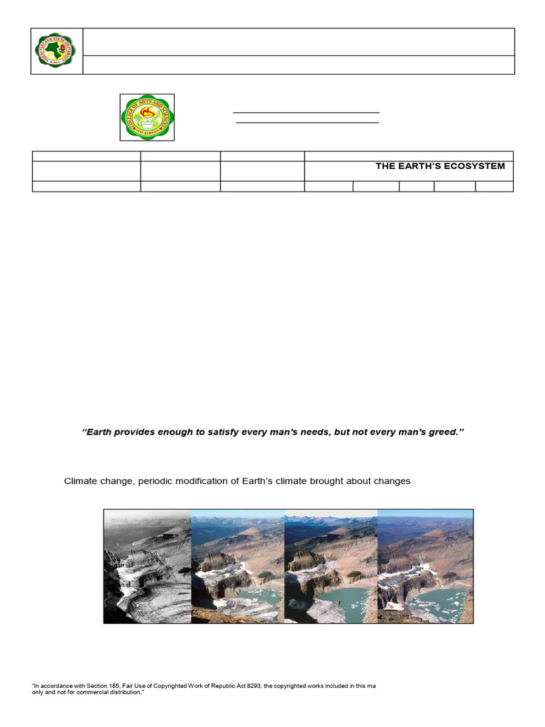 CHAPTER-3-GEELEC-3 | PDF | Greenhouse Gas | Greenhouse Effect