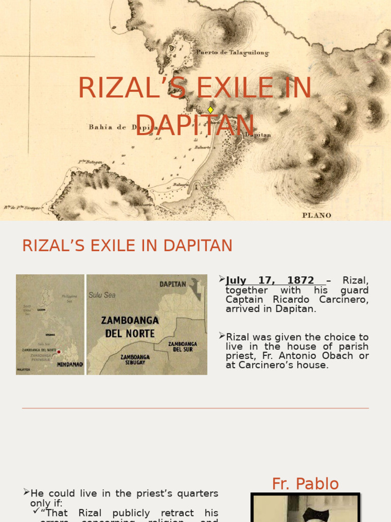 Rizal's Exile in Dapitan | PDF