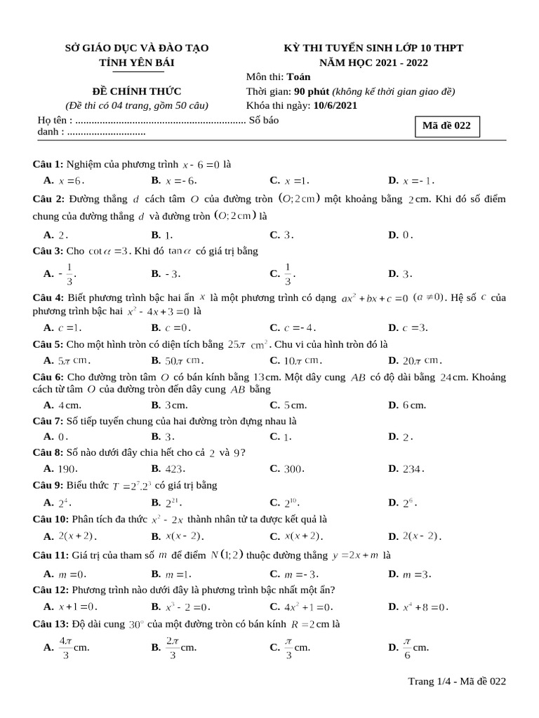 De 022 | PDF