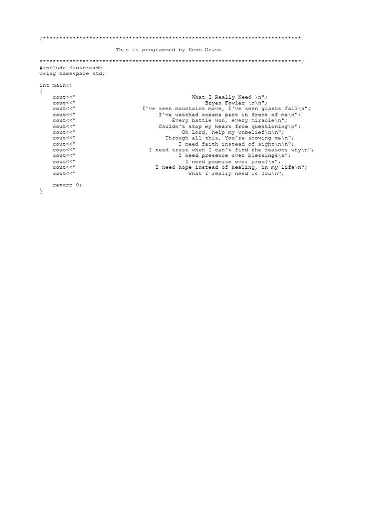 C++ Programming Activity No. 1 (Crave) | PDF