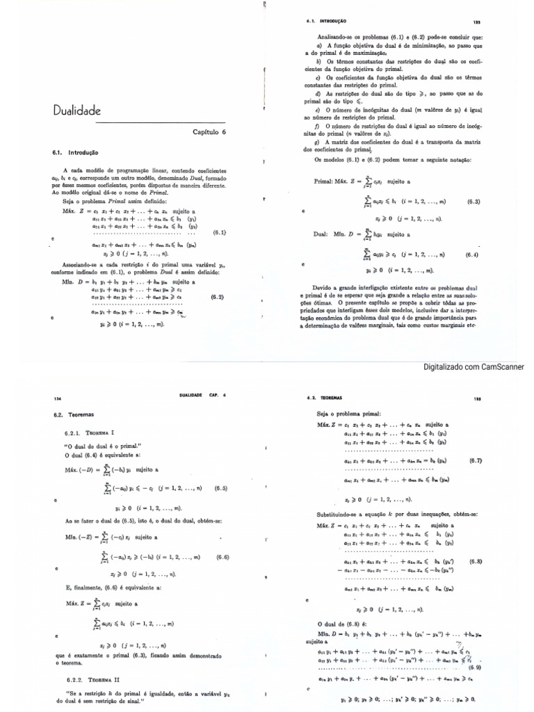 Dualidade Exemplos | PDF