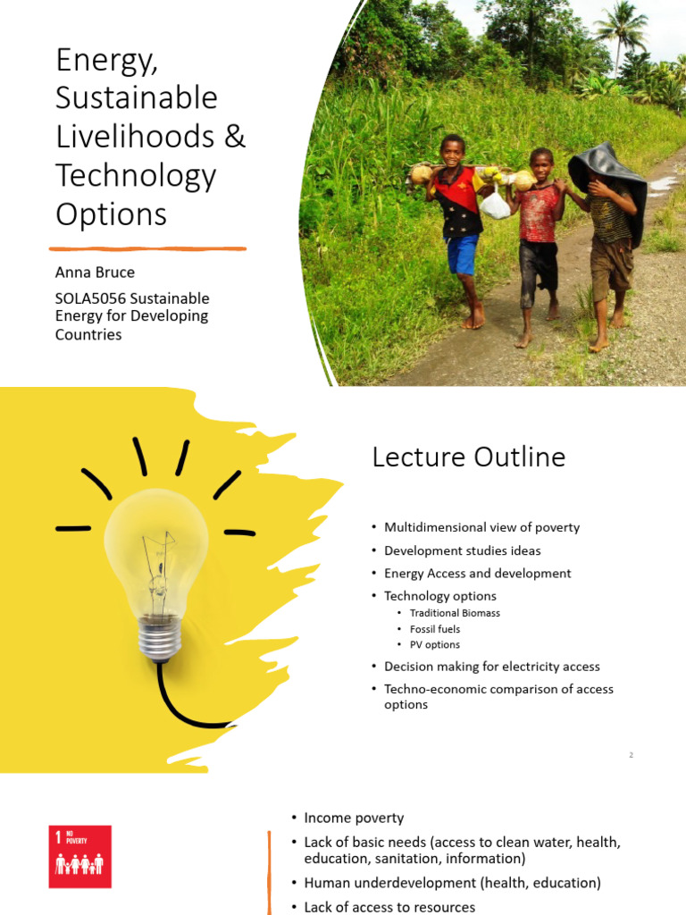 Sustainable Energy Access Strategies | PDF | Photovoltaics ...