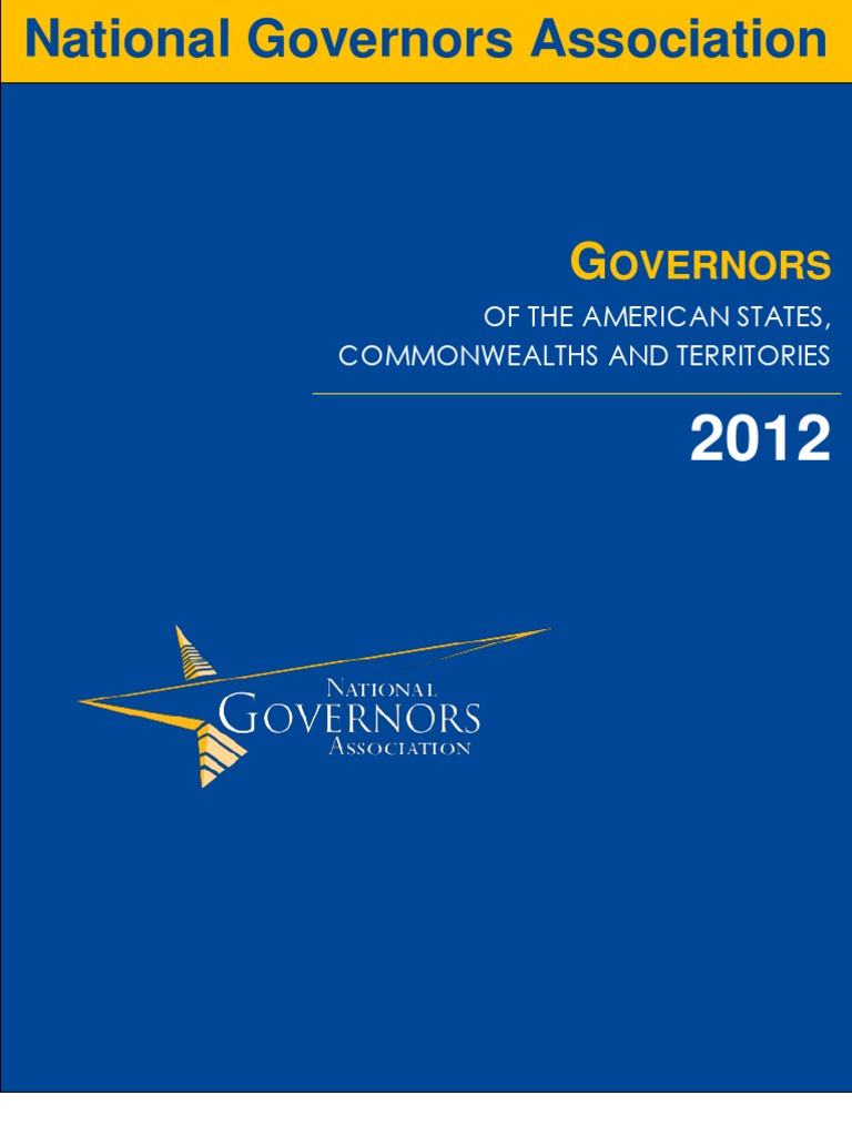 Governors of the American States, Commonwealths and Territories 2012 