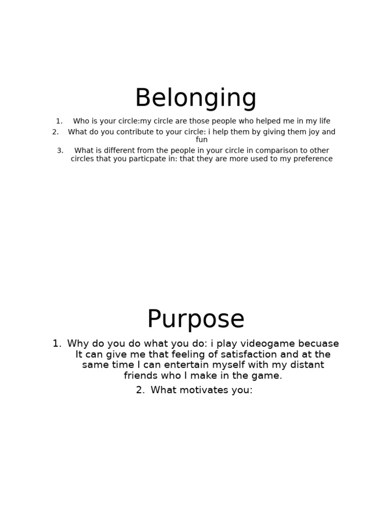 2024 - 04 - 08 - 094141 - 4 Pillars of A Meaningful Life | PDF