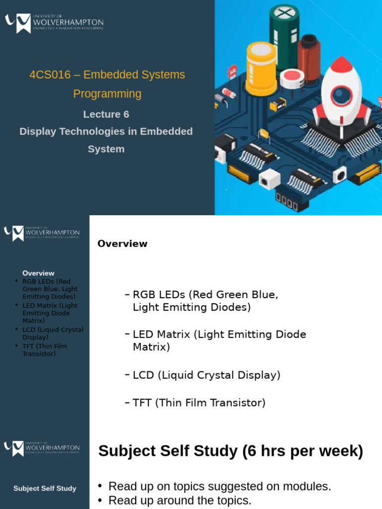 Display Technologies for Embedded Systems | PDF | Liquid Crystal ...