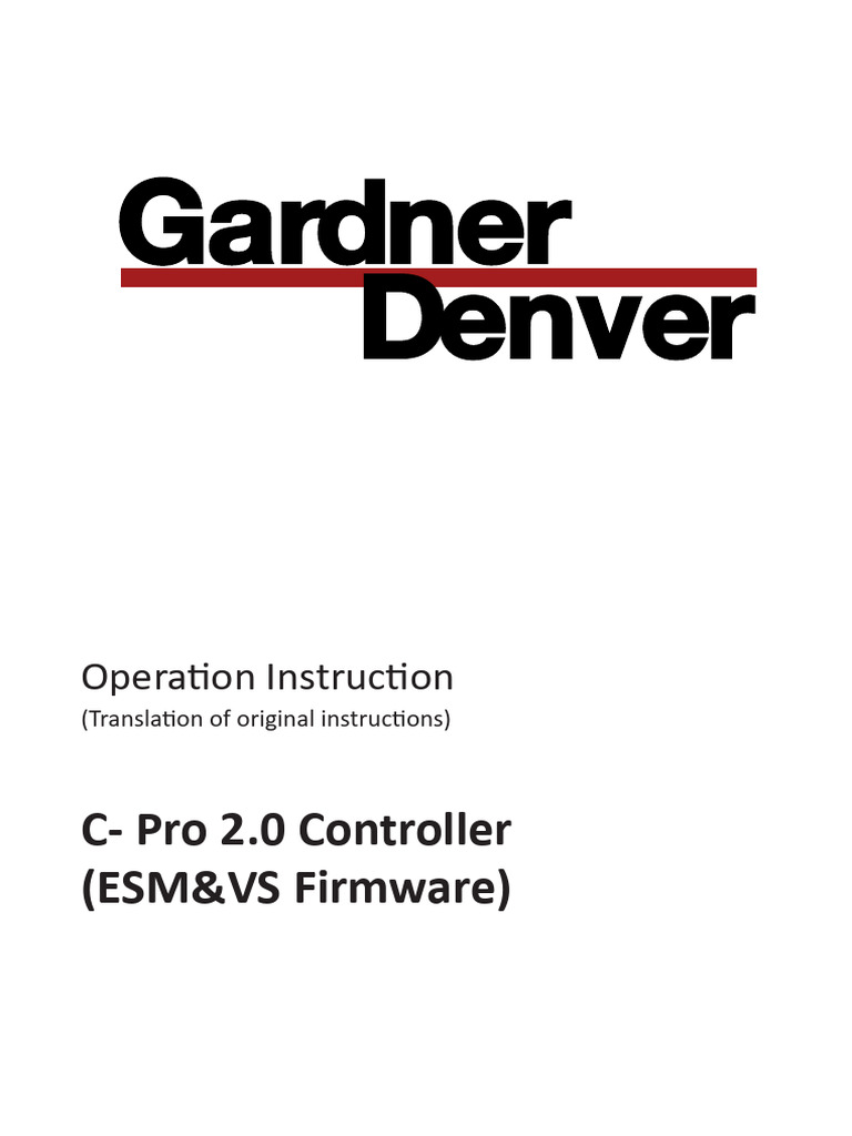 C-Pro 2.0 Controller Manual | PDF | Parameter (Computer Programming ...