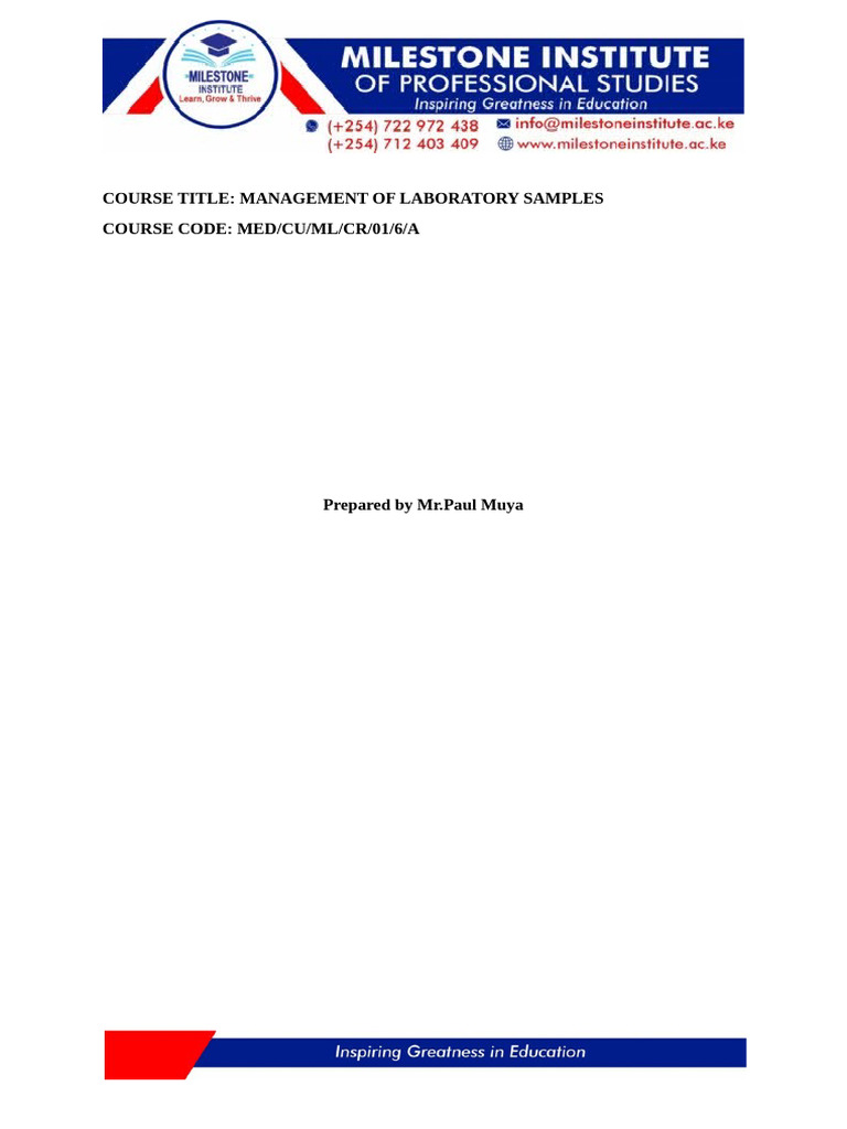 Sample management lecture two pdf waste waste management
