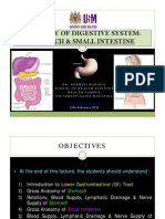 Anatomy of Digestive Sys Stomach&Si 2012