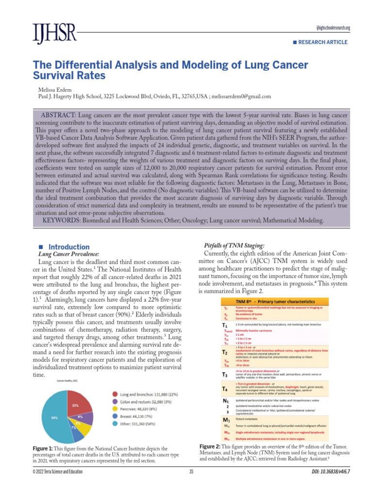 Research paper | PDF | Cancer | Metastasis