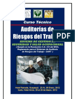 Curso Auditorias de Riesgos Del Trabajo