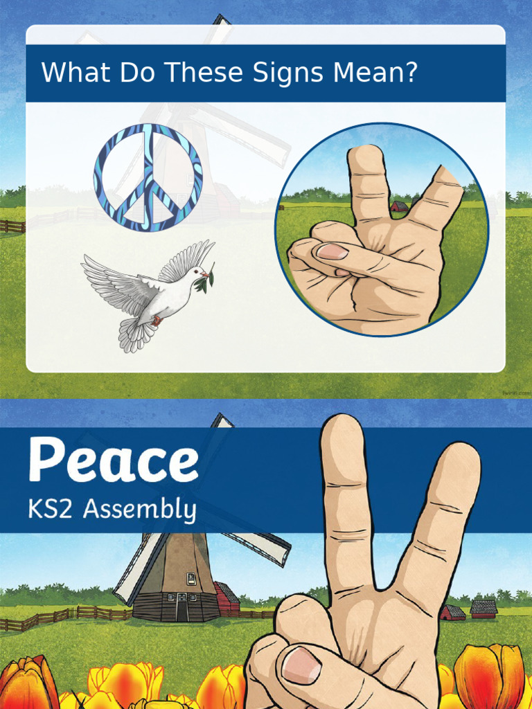 Peace Assembly PowerPoint PDF
