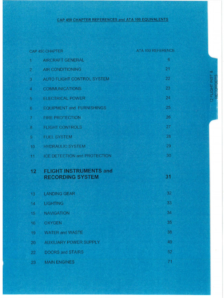 12.flight Instruments and Recording System | PDF