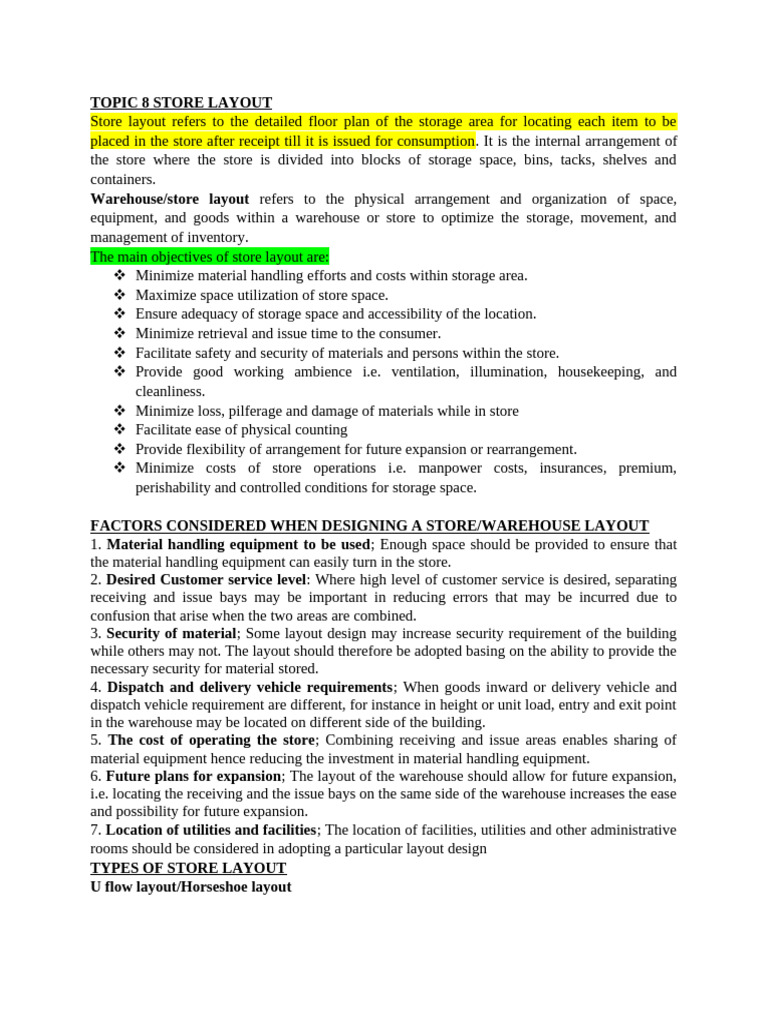 Store Layout Optimization Strategies | PDF | Warehouse | Inventory
