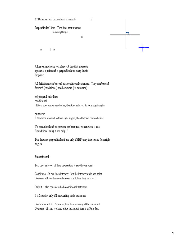 Understanding Conditional Statements and Logic | PDF | If And Only If ...
