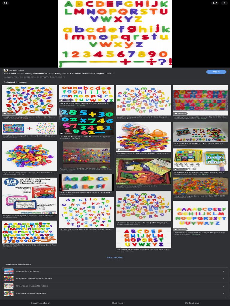 Magnetic Letters Font Toys R Us - Google Search | PDF | Learning ...