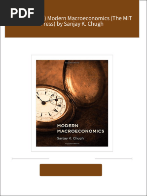 Instant download (Original PDF) Modern Macroeconomics (The