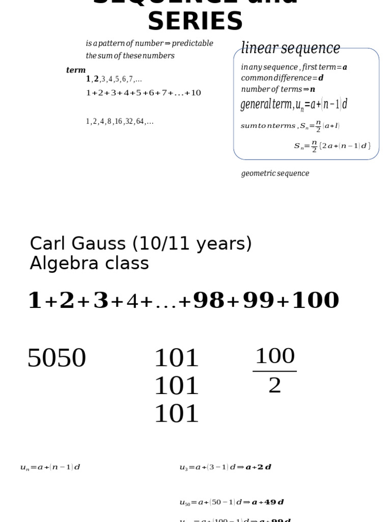 11.3 Arithmetic Sequence | PDF | Mathematics | Number Theory